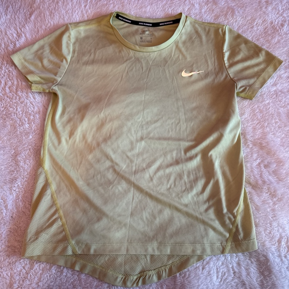 Nike Neon Yellow Dri-fit top